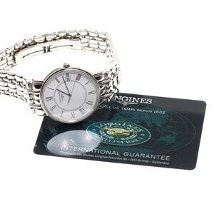 LONGINES Grand classic L4.720.4 Date white Dial Quartz Men's Watch